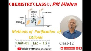 Purification of colloidsClass12 Unit05 Surface Chemistry [upl. by Amye72]