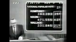 CBS News Election Night 1968 [upl. by Alurd14]