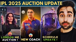 IPL 2025 BREAKING Mega Auction in LONDON 😲 Schedule Update  RETAINED Players List in November [upl. by Yrgoerg]