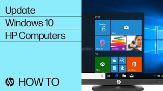 Update Windows 10  HP Computers  HP Support [upl. by Irehs833]