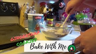 Indulgent Gingersnap Cookie Recipe  Bake With Me  Sykes Fam [upl. by Florry981]