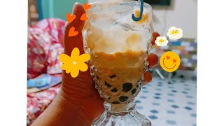 Recipe of Boba pearls ❤️❤️❤️❤️ [upl. by Olli]