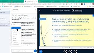 Planning for using video in synchronous online conferencing [upl. by Mckay]