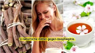 4 natürliche Mittel gegen Ösophagitis [upl. by Kevan248]