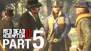 RED DEAD REDEMPTION 2 Full Walkthrough Part 5  HORSESHOE OVERLOOK  No Commentary [upl. by Elhsa524]