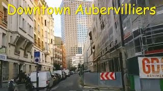 Downtown Aubervilliers  4K Driving French region [upl. by Yralih372]