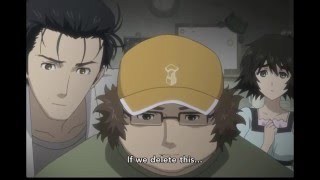 SteinsGate Farewell Scene  Eng Sub HD [upl. by Kissie]