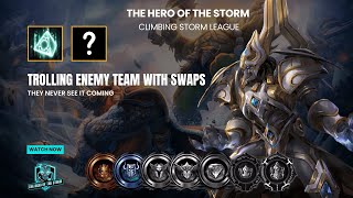 Heroes of The Storm 2024 Journey to Grand Master Artanis HoTS Swapping Enemy Team [upl. by Ainimre]