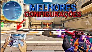 HYPER FRONT  MELHORES CONFIGURAÇÕES 60FPS  sensi hud etc [upl. by Cavil737]