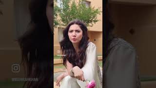 mahira khan enjoy the weather viral video mahirakhan weather cutemoment iqroskii short [upl. by Yalc148]