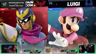 Game Lab Smash 139 Skill C Falcon Willow Sheik  Luigi [upl. by Yelich269]