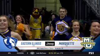 BIGEASThoops Highlights Marquette vs Eastern Illinois [upl. by Sauncho]