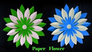 How to make origami flower  DIY beautiful paper flower making  Origami flower tutorial [upl. by Aitret950]