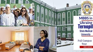 Ternopil National Medical University full Campus And Hostel Tour amp Review  TERNOPIL UKRAINE [upl. by Ylsel533]