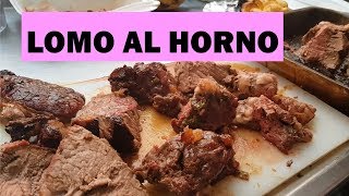 Lomo al horno preparado por mi esposo VLOG COCINA [upl. by Aeslehc443]