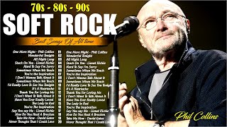 TOP 100 Greatest Hits Soft Rock  Phil Collins Rod Stewart Eric Clapton Lionel Richie Bee Gees [upl. by Ahtael]