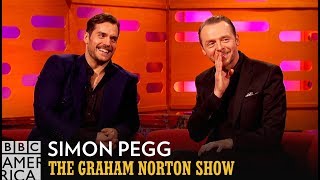 Simon Pegg and Tom Cruise Used Superman Against Henry Cavill  The Graham Norton Show [upl. by Adnuhsor]