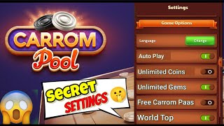 Best Pro Settings For Carrom Pool 🤫  Jaldi Se Is सेटिंग Ko ओन Karlo😵  Techno Priyanshu [upl. by Swanhilda676]