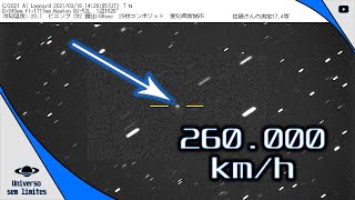 ATENÇÃO PESSOAL NOVAS INFORMAÇÕES SOBRE O COMETA LEONARD C2021 A1 [upl. by Sapienza]