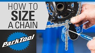 How to Size a Bicycle Chain [upl. by Lorry]