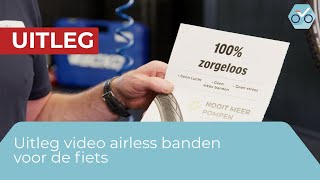 Uitleg video airless banden voor de fiets 181 [upl. by Imogen396]