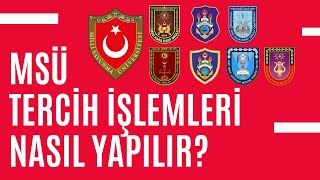 Milli Savunma Üniversitesi Okul Tercihi İşlemleri Nasıl Yapılır 2022 PERTEM [upl. by Airpac]