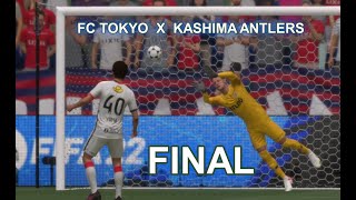 FC TOKYO X KASHIMA ANTLERS FIFA22 [upl. by Gifford]