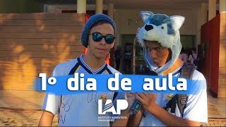 IAPNEWS  1º dia de aula  2016 [upl. by Francyne]