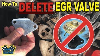 How To Delete EGR Valve Andy’s Garage Episode  159 [upl. by Siclari]