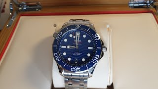 Omega Seamaster 300m Unboxing What You Need To Know [upl. by Jillian479]