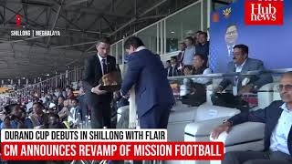 Shillong leg of 133rd Durand Cup kicksoff with a spectacular ceremony [upl. by Jillian903]