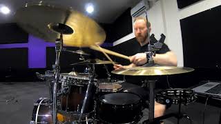 Learn To Fly  Foo Fighters One take multiangle drum cover GoPro EAD10 [upl. by Alocin303]