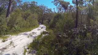 Mitsubishi ASX 4x4 on soft sand track [upl. by Jourdan]