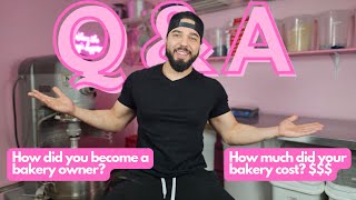 How much does it cost to BUY A BAKERY   Bakery Owner QampA  How to become a bakery owner [upl. by Sreip]