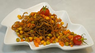 Teriyaki Noodles  easy homemade Teriyaki Sauce  fast and delicious vegan recipe [upl. by Enoj750]