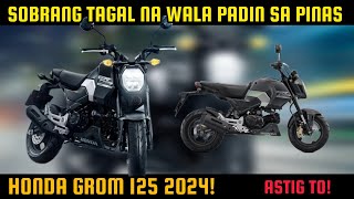 HONDA GROM 2024  isa sa mga HINIHINTAY ng mga PINOY [upl. by Wattenberg]