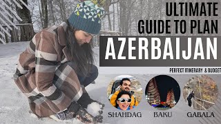 Everything you need to know about Azerbaijan Complete Guide with budget breakdown and helpful tips [upl. by Anaahs107]