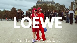 LOEWE SS24  PARIS FASHION WEEK 2023 loewe ss24 pfw2023 pfw [upl. by Izmar762]