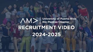 AMA UPRRP Recruitment Video 20242025 [upl. by Gelasias806]