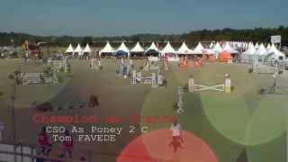 Championne CSO Poney Elite D Minim et Agathe NOE [upl. by Ahsiuqat]