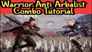 Warrior Combo For Arbalist  Mir4 PVP [upl. by Abil784]