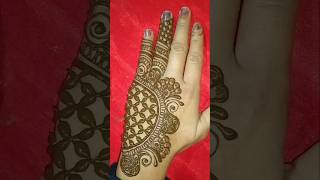 Back hand mehndi design  simple mahendi designs youtubeshorts mahendi henna handmehndi [upl. by Bobina137]