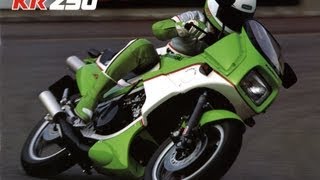 Kawasaki KR250 Liquid Cooled 2Stroke TANDEM TWIN Pamphlet [upl. by Rector]