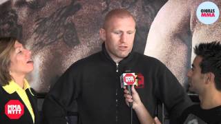 Strikeforce Fedor vs Silva  Sergei Kharitonov Interview [upl. by Peria]