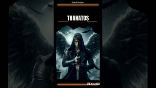 Thanatos Ölümün Kişiliği ve Mitolojik Rolü thanatos greekmythology shorts hades mitoloji [upl. by Oruam]