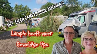 WK136  Met de eigen Camper door de USA  originele camper tip en ideaal camperwasrek [upl. by Yllib]