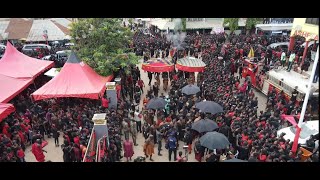 The majestic arrival of Asantehene at Berekumhenes funeral ground [upl. by Nohsal]