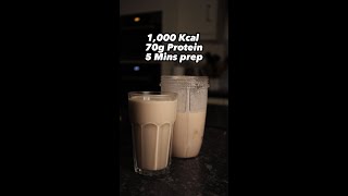 1000 CALORIE BULKING PROTEIN SHAKE [upl. by Valene533]