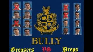 Bully SE Greasers No Norton vs Preps No Leaders  Band Wars Full HD [upl. by Eeliram18]