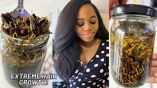 Cloves amp Rosemary Extreme HAIR GROWTH Oil😱 Do Not Rinse It Out [upl. by Thorman]